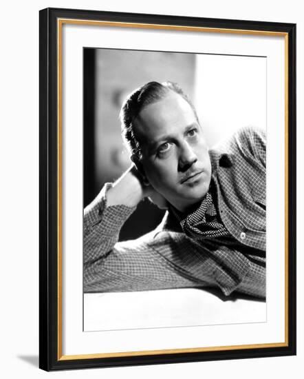 Melvyn Douglas, Ca. Late 1930s-null-Framed Photo