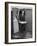 Member of Red Cross Clubmobile Katherine Spaatz, Dispensing Doughnuts, Coffee, Cigarettes and Gum-Bob Landry-Framed Photographic Print