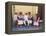 Members of a Folklore Dance Group Waiting to Perform, Merida, Yucatan State-Paul Harris-Framed Premier Image Canvas