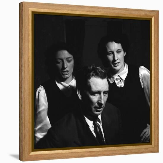 Members of Famous Country and Western Music Carter Family Maybelle Carter-Eric Schaal-Framed Premier Image Canvas