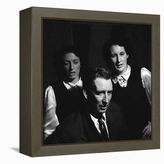 Members of Famous Country and Western Music Carter Family Maybelle Carter-Eric Schaal-Framed Premier Image Canvas