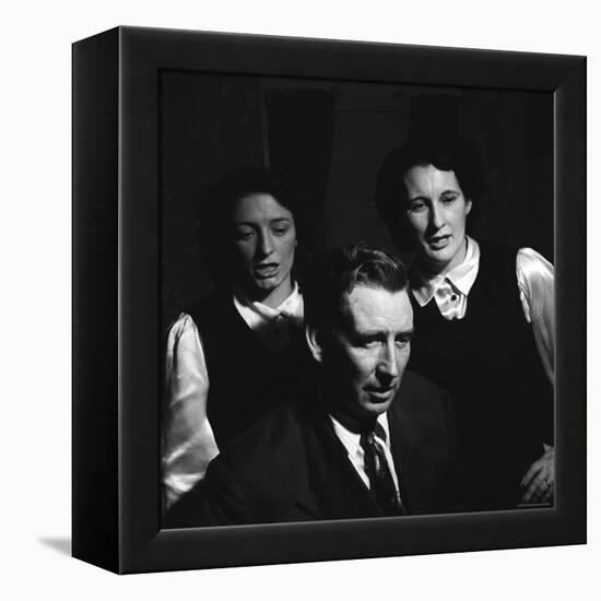 Members of Famous Country and Western Music Carter Family Maybelle Carter-Eric Schaal-Framed Premier Image Canvas