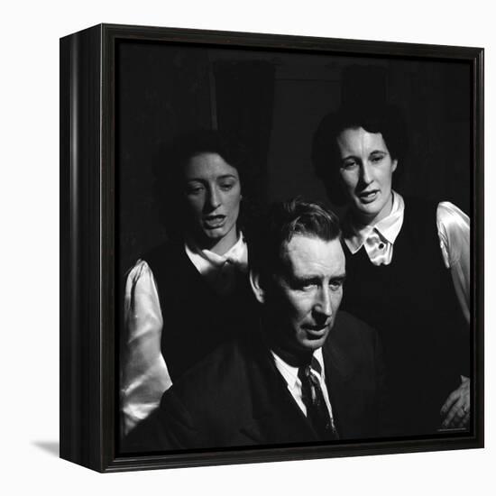 Members of Famous Country and Western Music Carter Family Maybelle Carter-Eric Schaal-Framed Premier Image Canvas