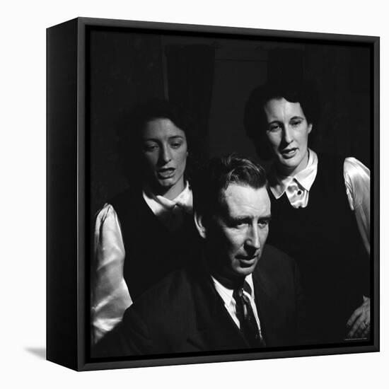 Members of Famous Country and Western Music Carter Family Maybelle Carter-Eric Schaal-Framed Premier Image Canvas