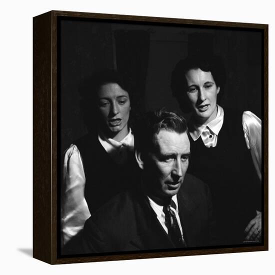 Members of Famous Country and Western Music Carter Family Maybelle Carter-Eric Schaal-Framed Premier Image Canvas