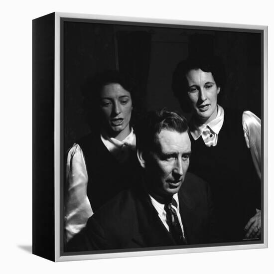 Members of Famous Country and Western Music Carter Family Maybelle Carter-Eric Schaal-Framed Premier Image Canvas