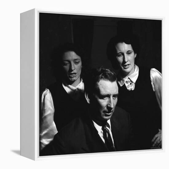 Members of Famous Country and Western Music Carter Family Maybelle Carter-Eric Schaal-Framed Premier Image Canvas