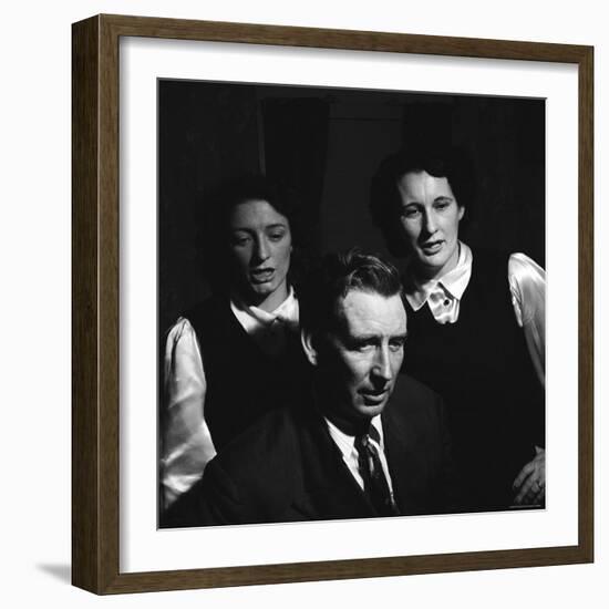 Members of Famous Country and Western Music Carter Family Maybelle Carter-Eric Schaal-Framed Premium Photographic Print