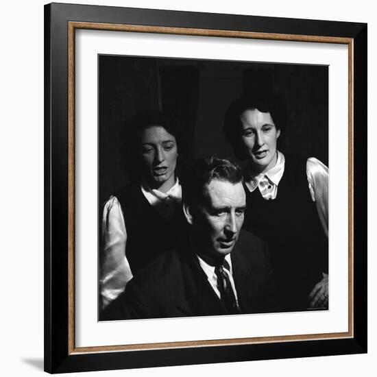 Members of Famous Country and Western Music Carter Family Maybelle Carter-Eric Schaal-Framed Premium Photographic Print