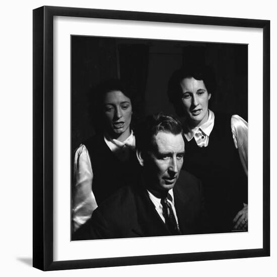 Members of Famous Country and Western Music Carter Family Maybelle Carter-Eric Schaal-Framed Premium Photographic Print