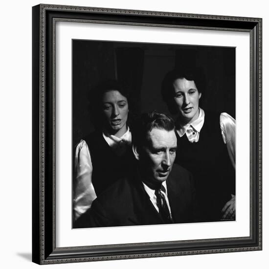 Members of Famous Country and Western Music Carter Family Maybelle Carter-Eric Schaal-Framed Premium Photographic Print