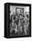 Members of Handlebar Club Posing for Photograph-Nat Farbman-Framed Premier Image Canvas