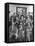 Members of Handlebar Club Posing for Photograph-Nat Farbman-Framed Premier Image Canvas