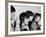 Members of the Beatles During an Interview at Los Angeles International Airport-Bill Ray-Framed Premium Photographic Print