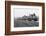 Members of the British 49th Armoured Personnel Carrier Regiment Riding Along a Line of Tanks-George Silk-Framed Photographic Print