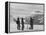 Members of the British Everest Expedition Survey the Mountains-null-Framed Premier Image Canvas