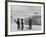 Members of the British Everest Expedition Survey the Mountains-null-Framed Photographic Print