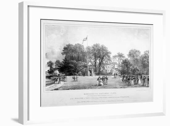 Members of the National Club, Chelsea, 1831-Day & Haghe-Framed Giclee Print