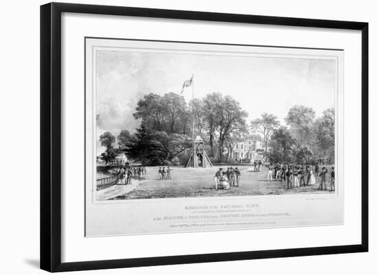 Members of the National Club, Chelsea, 1831-Day & Haghe-Framed Giclee Print