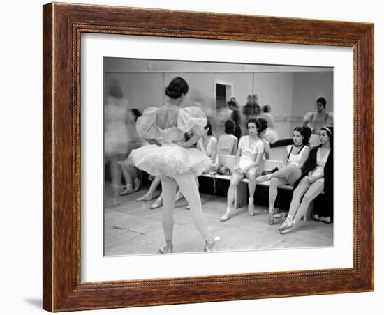 Members of the School of American Ballet Resting During Rehearsals-Alfred Eisenstaedt-Framed Photographic Print