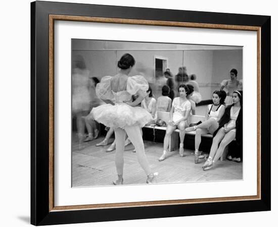 Members of the School of American Ballet Resting During Rehearsals-Alfred Eisenstaedt-Framed Photographic Print