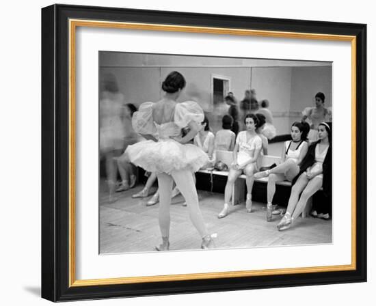 Members of the School of American Ballet Resting During Rehearsals-Alfred Eisenstaedt-Framed Photographic Print