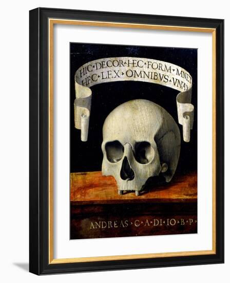 Memento Mori, Early 16th C-Andrea Previtali-Framed Giclee Print