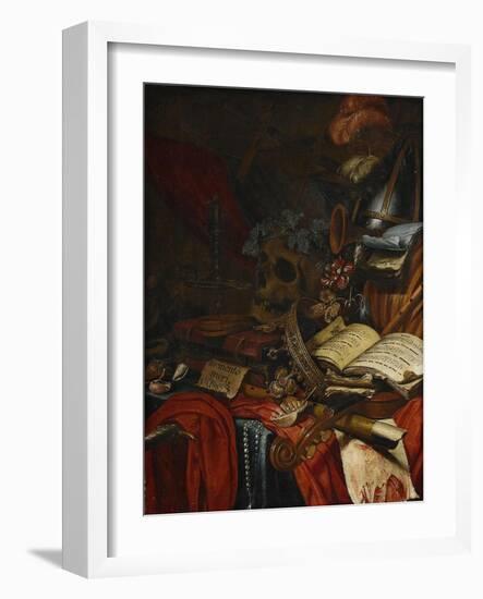 Memento Mori-Vincent Laurensz van der Vinne-Framed Giclee Print