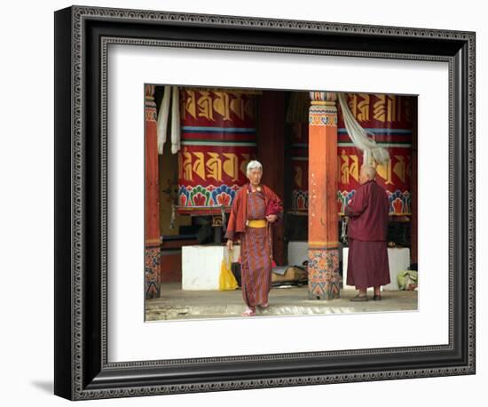 Memorial Chorten, Thimphu, Bhutan-Kymri Wilt-Framed Photographic Print