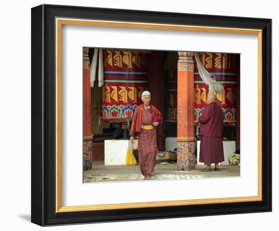 Memorial Chorten, Thimphu, Bhutan-Kymri Wilt-Framed Photographic Print