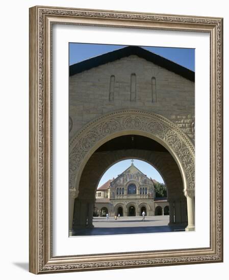 Memorial Church in Main Quadrangle, Stanford University, Founded 1891, California-Christopher Rennie-Framed Photographic Print