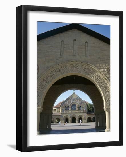 Memorial Church in Main Quadrangle, Stanford University, Founded 1891, California-Christopher Rennie-Framed Photographic Print