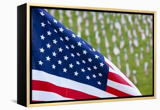 Memorial Day, Fort Indiantown Gap, Pennsylvania-Paul Souders-Framed Premier Image Canvas