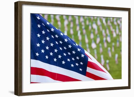 Memorial Day, Fort Indiantown Gap, Pennsylvania-Paul Souders-Framed Photographic Print