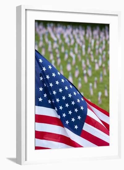 Memorial Day, Fort Indiantown Gap, Pennsylvania-Paul Souders-Framed Photographic Print
