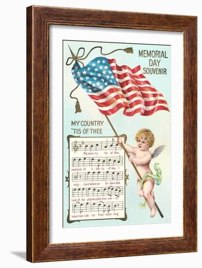 Memorial Day Souvenir-null-Framed Art Print