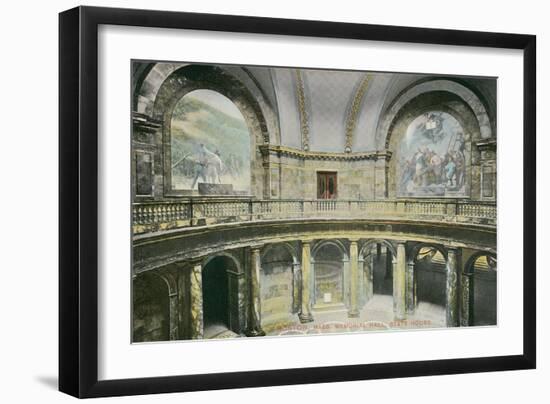 Memorial Hall, State House, Boston-null-Framed Art Print