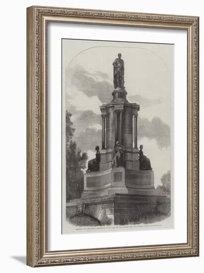 Memorial of the Great Exhibition of 1851 and of its Founder the Late Prince Consort-Harden Sidney Melville-Framed Giclee Print