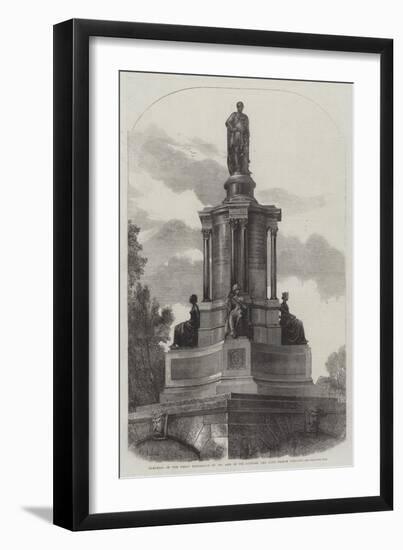 Memorial of the Great Exhibition of 1851 and of its Founder the Late Prince Consort-Harden Sidney Melville-Framed Giclee Print