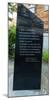 Memorial plaque Tribute to Chinese Pioneers at Chinese American Town, Locke-null-Mounted Photographic Print