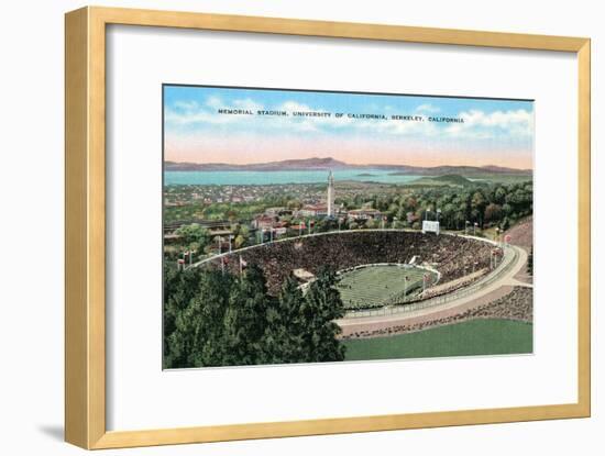 Memorial Stadium, Berkeley-null-Framed Premium Giclee Print