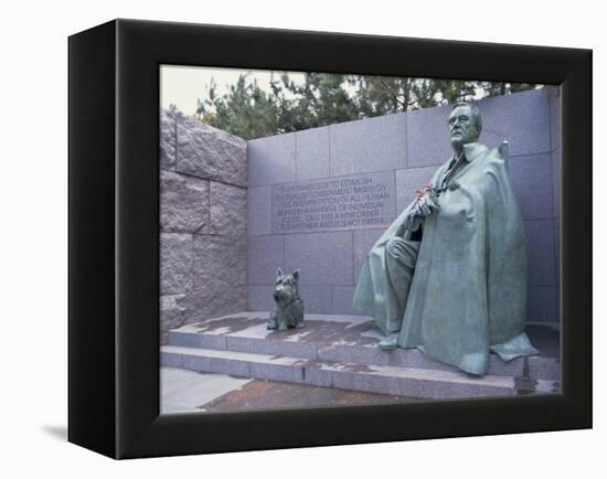 Memorial to Fdr, in Washington Dc, United States of America, North America-Alison Wright-Framed Premier Image Canvas