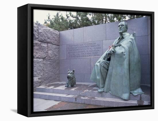 Memorial to Fdr, in Washington Dc, United States of America, North America-Alison Wright-Framed Premier Image Canvas