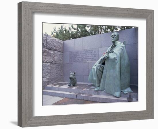 Memorial to Fdr, in Washington Dc, United States of America, North America-Alison Wright-Framed Photographic Print