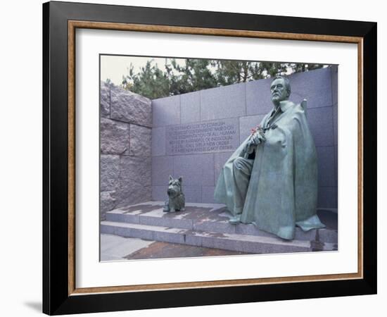 Memorial to Fdr, in Washington Dc, United States of America, North America-Alison Wright-Framed Photographic Print