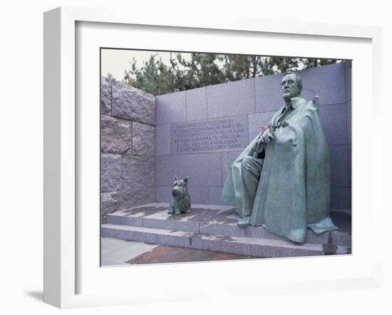 Memorial to Fdr, in Washington Dc, United States of America, North America-Alison Wright-Framed Photographic Print