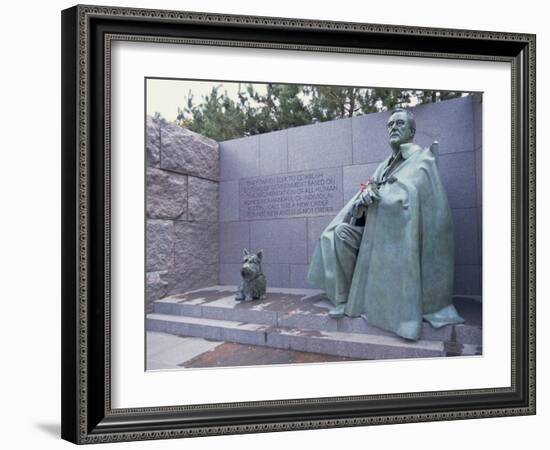 Memorial to Fdr, in Washington Dc, United States of America, North America-Alison Wright-Framed Photographic Print