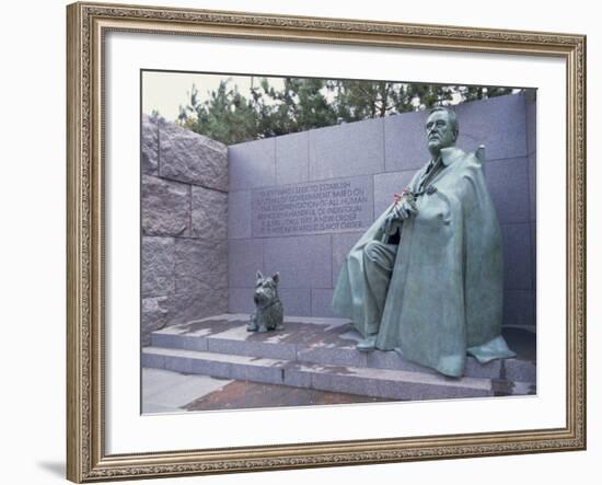 Memorial to Fdr, in Washington Dc, United States of America, North America-Alison Wright-Framed Photographic Print