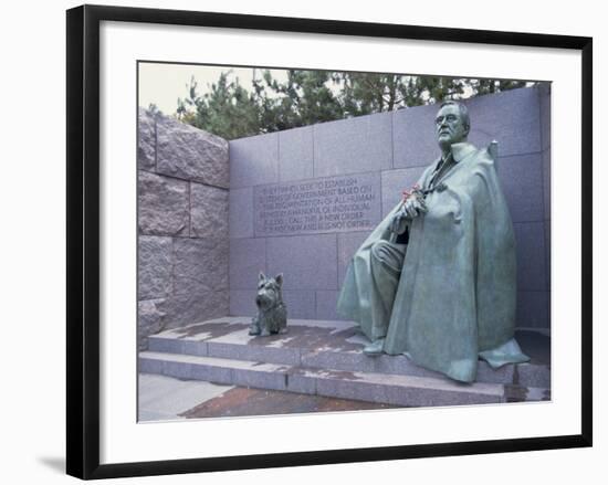Memorial to Fdr, in Washington Dc, United States of America, North America-Alison Wright-Framed Photographic Print