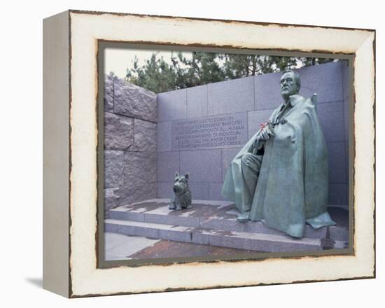 Memorial to Fdr, in Washington Dc, United States of America, North America-Alison Wright-Framed Premier Image Canvas